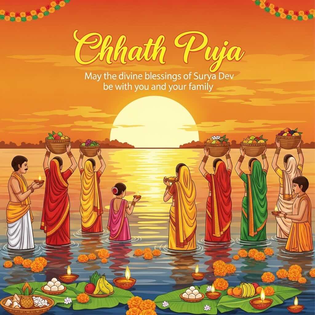 छठ पूजा - सूर्य उपासना का पवित्र पर्व